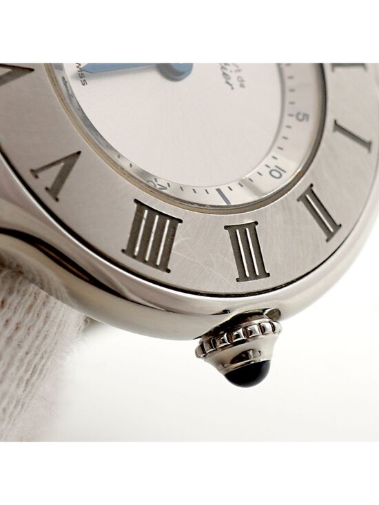 Cartier Must 21 SM W10109T2 Silver Dial Women Cartier Must 21 SM Silver Dial Watch